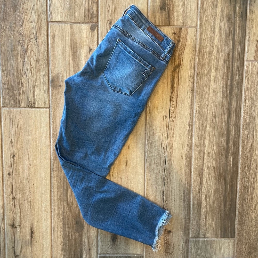 Articles of Society Ripped Hem Jeans